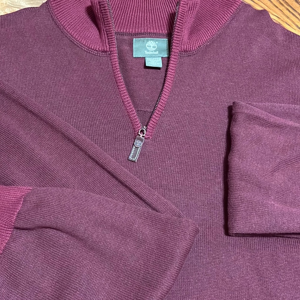 Mens Half zip sweater